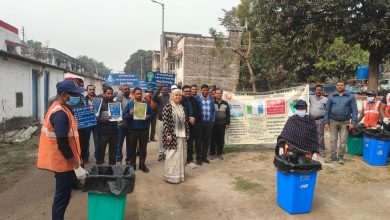 पूर्वोत्तर रेलवे का स्वच्छता अभियान, लोको कॉलोनी में रैली के जरिए दिया गया “Health is Wealth” का संदेश