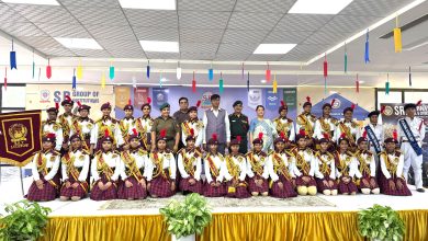 एस.आर. ग्लोबल स्कूल में भव्य अलंकरण समारोह, 46 विद्यार्थियों ने संभाली नेतृत्व की जिम्मेदारी