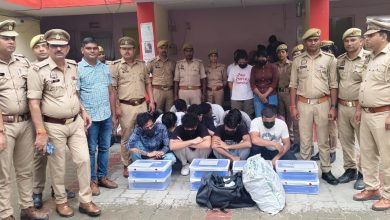 लखनऊ में अंतरराष्ट्रीय साइबर ठगी कॉल सेंटर का भंडाफोड़, 16 गिरफ्तार